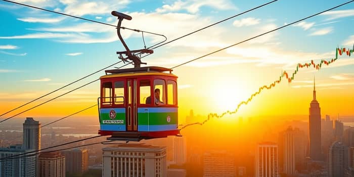 Ações em Alta: Como Pegar o Bondinho do Mercado Sem Cair